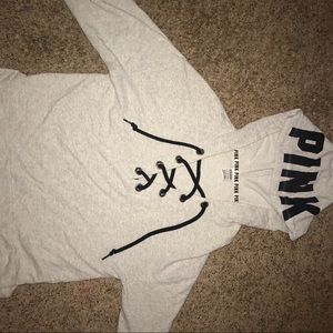 Grey Victoria Secret Pink sweatshirt